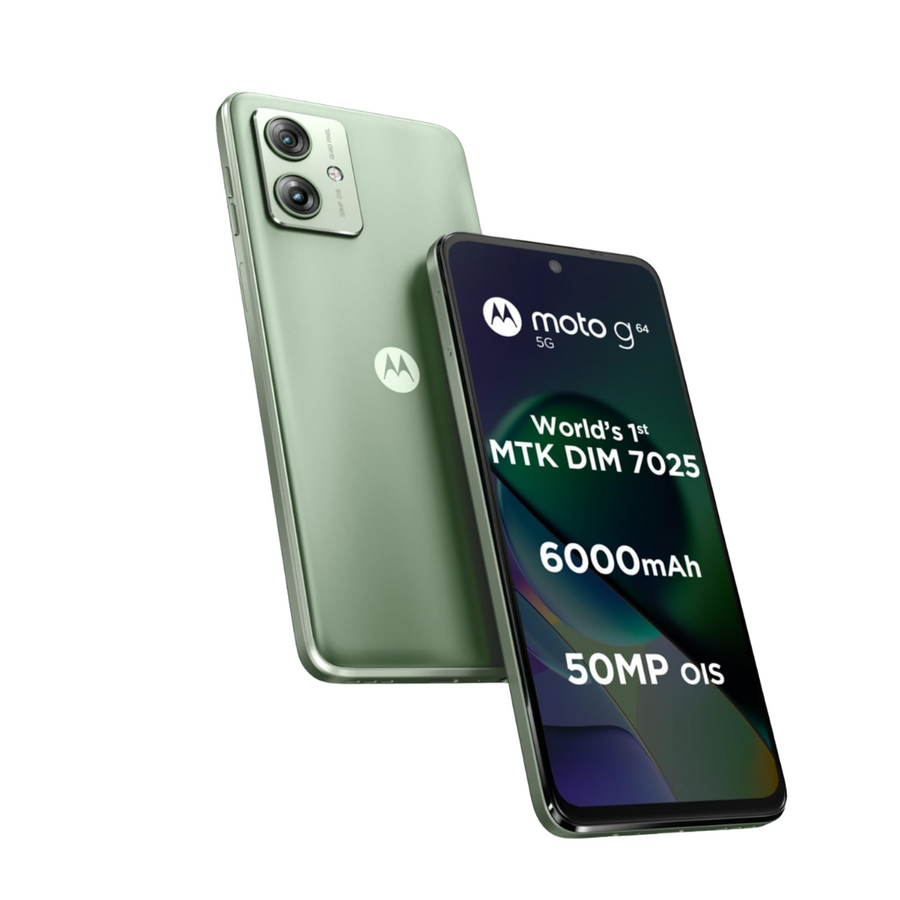 Motorola  G64 5G  (12GB-256GB)-Mint Green