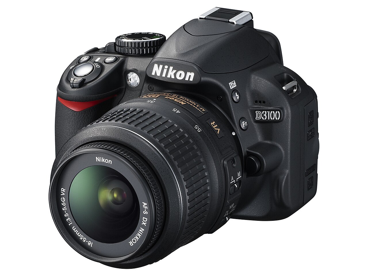 Nikon D3100 DSLR Camera (18-55) Lenses